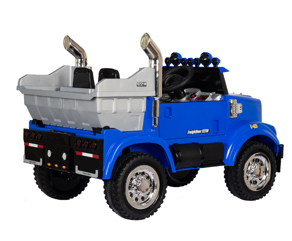 TAMCO-HZB-618 blue Licensed Freightliner Cronado Kids electric ride on ...