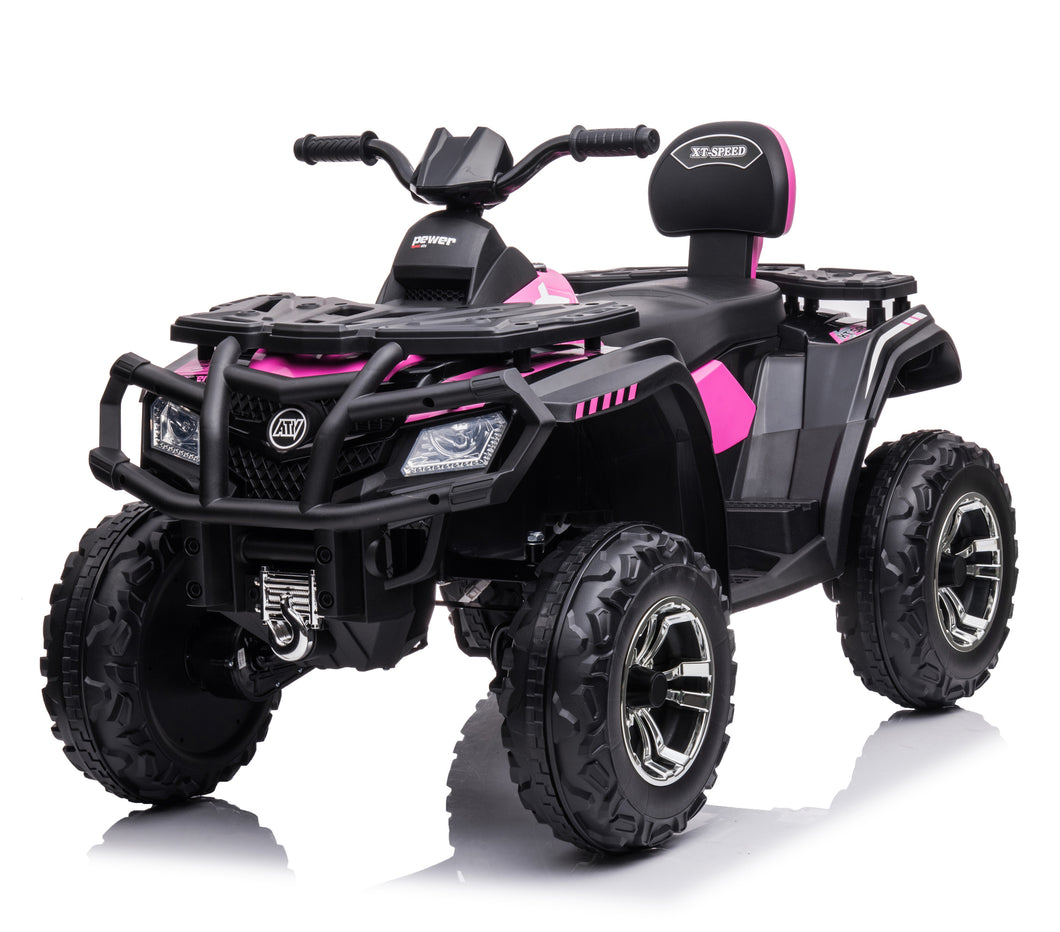 TAMCO S615 pink 24V  kids electric ride on  ATV car 4MD ,kids toys car with  2.4G R/C,EVA wheel , free shipping