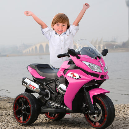TAMCO-1200 blue ,kids  electric motorcycle 3 wheels 2 motor 12V battery  Children ride on motorcycle with lightting wheels ,free shipping