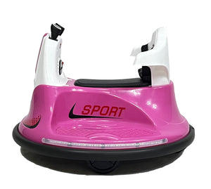 TAMCO HZB219 pink  Ride On Bumper Car, Bumper Car for kids,electric bumper car Remote Control 360 Spin kids bumper for 3-6 years  Girls Boys Toddler Kids  rechargeable gift  car  with  Colorful lights