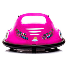 TAMCO S318 PINK  Ride On Bumper Car, Bumper Car for kids,electric bumper car Remote Control 360 Spin kids bumper for 3-6 years  Girls Boys Toddler Kids  rechargeable gift  car  with  Colorful lights